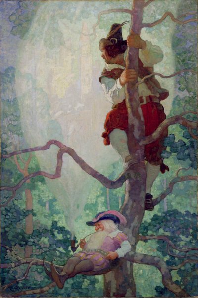 ニューヨークのビジョン、1926 作： Newell Convers Wyeth